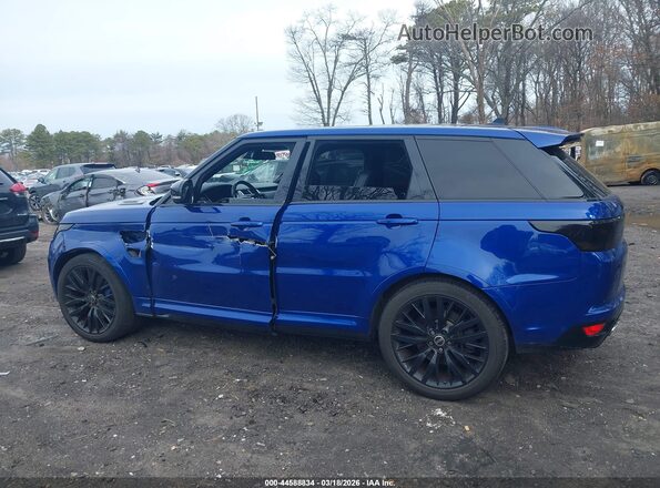 SALWZ2EF4GA589642 2016 LAND ROVER RANGE ROVER SPORT Синий Панорамный вид салона 360°