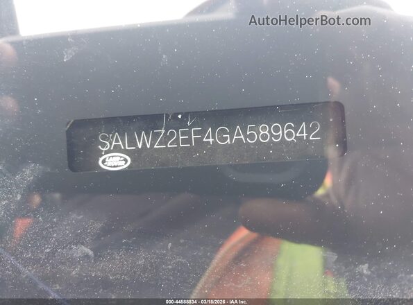 SALWZ2EF4GA589642 2016 LAND ROVER RANGE ROVER SPORT Синий 