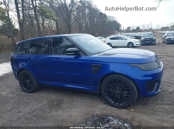 SALWZ2EF4GA589642 2016 LAND ROVER RANGE ROVER SPORT Синий Вид задней части салона
