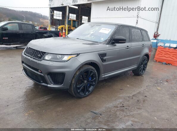SALWZ2FE8HA124725 2017 LAND ROVER RANGE ROVER SPORT Gray Front left