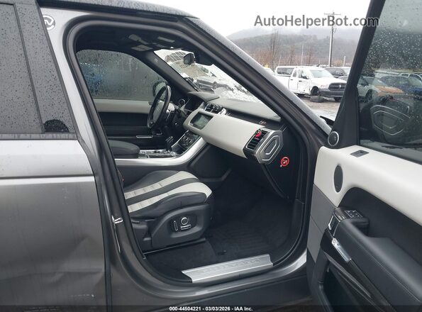 SALWZ2FE8HA124725 2017 LAND ROVER RANGE ROVER SPORT Gray Front interior view