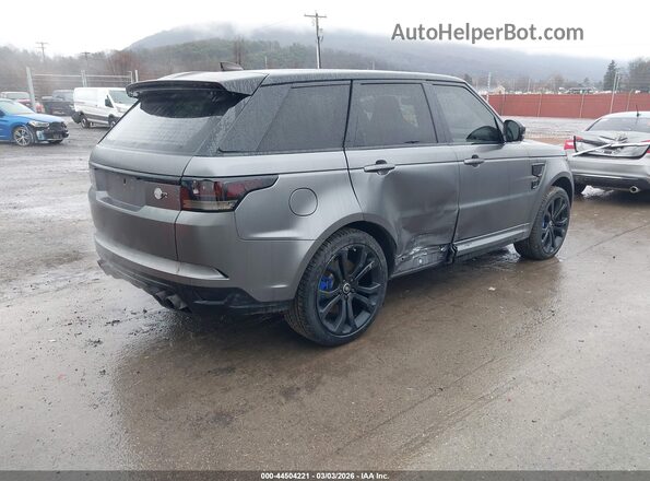 SALWZ2FE8HA124725 2017 LAND ROVER RANGE ROVER SPORT Gray Rear right