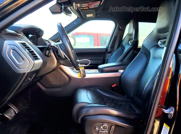 SALWZ2RE1LA711806 2020 LAND ROVER RANGE Black Dashboard view