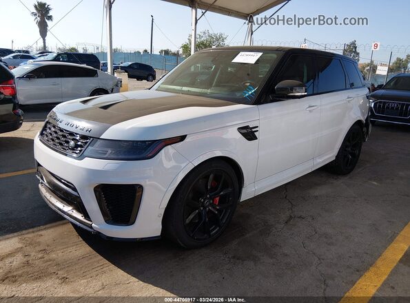 SALWZ2RE3NA218566 2022 LAND ROVER RANGE ROVER SPORT Белый Передняя левая четверть