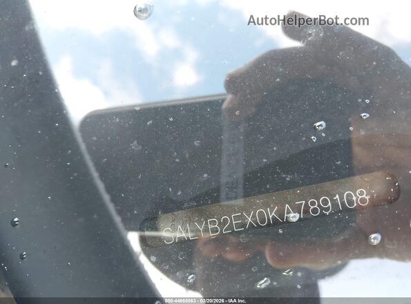 SALYB2EX0KA789108 2019 LAND ROVER RANGE ROVER VELAR White Вид підкапотного простору