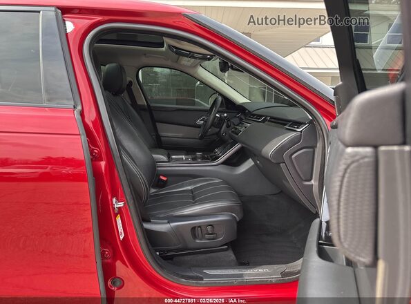 SALYB2EX7LA254665 2020 LAND ROVER RANGE ROVER VELAR Red Front interior view