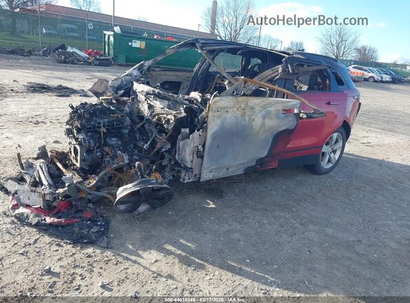 SALYB2EXXKA234862 2019 LAND ROVER RANGE ROVER VELAR Burgundy Przód lewy