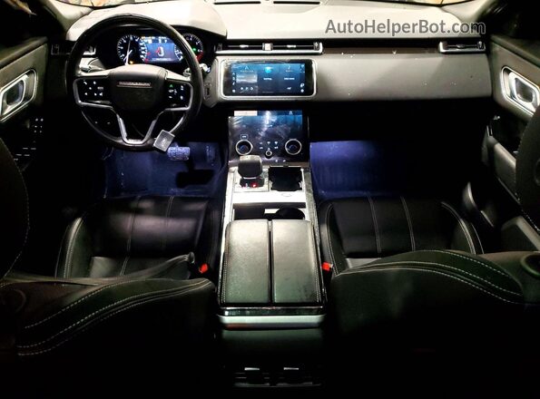 SALYJ2EX0MA316962 2021 LAND ROVER RANGE Red Вид панелі приладів