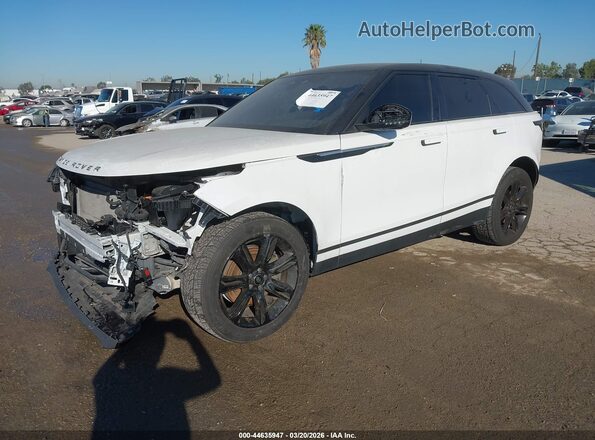 SALYJ2EX2MA319538 2021 LAND ROVER RANGE ROVER VELAR Белый Передняя левая четверть