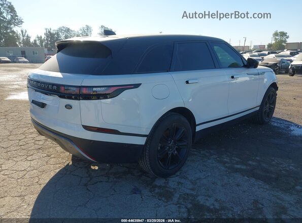 SALYJ2EX2MA319538 2021 LAND ROVER RANGE ROVER VELAR Белый Задняя правая четверть