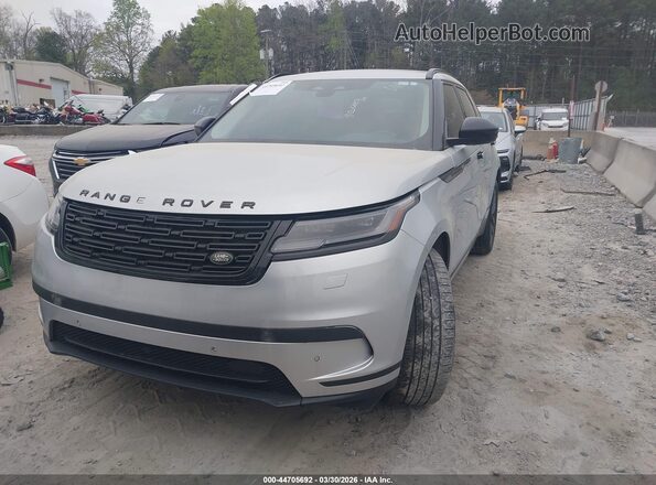 SALYJ2EX4RA387752 2024 LAND ROVER RANGE ROVER VELAR Silver წინა მარცხენა ხედი სამი მეოთხედიდან