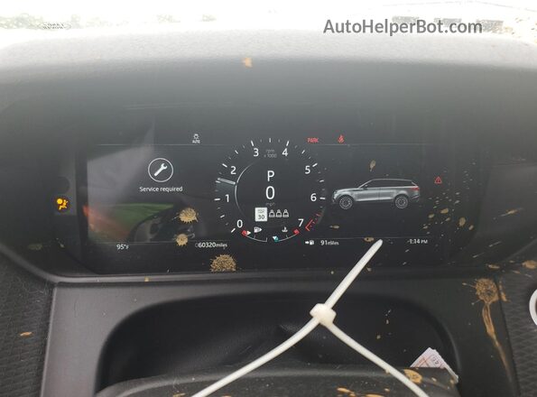 SALYJ2EX8MA316319 2021 LAND ROVER RANGE Black 