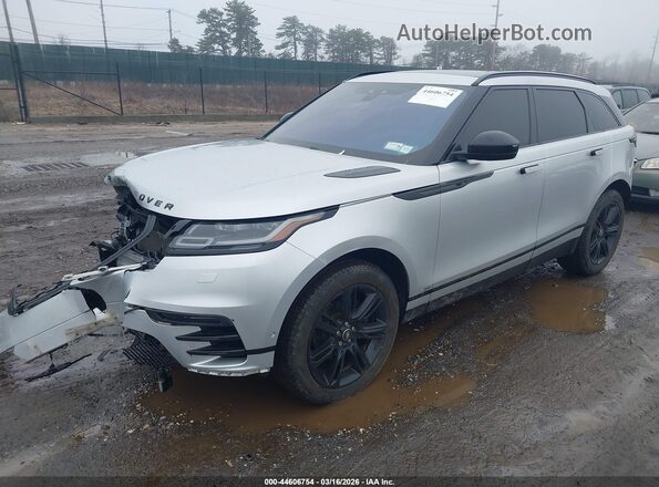 SALYL2EX5KA790994 2019 LAND ROVER RANGE ROVER VELAR Silver Առջևի ձախ երեք քառորդ տեսարան