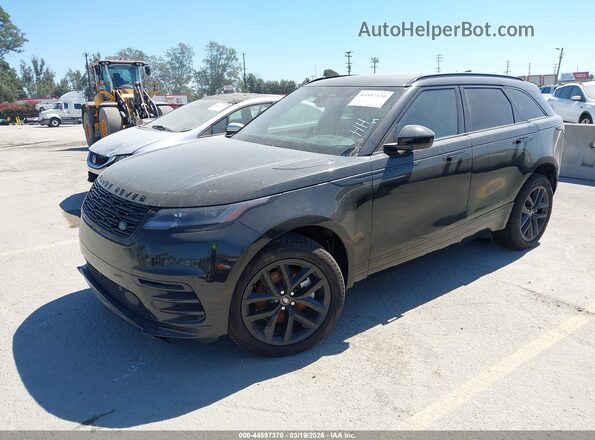 SALYL2EX6SA392581 2025 LAND ROVER RANGE ROVER VELAR Black Առջևի ձախ երեք քառորդ տեսարան