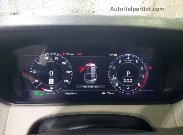 SALYL2EX9KA214289 2019 LAND ROVER RANGE Black 