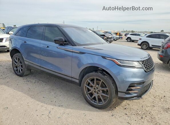 SALYT2EU0MA322745 2021 LAND ROVER RANGE Blue Передня права чверть