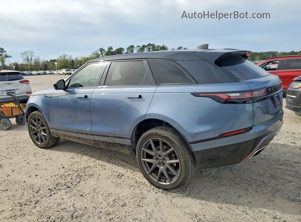 SALYT2EU0MA322745 2021 LAND ROVER RANGE Blue Задня ліва чверть