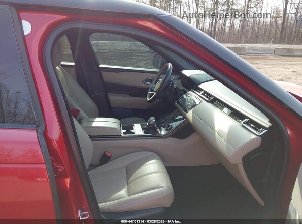 SALYT2EU7MA321219 2021 LAND ROVER RANGE ROVER VELAR Red Вид салону спереду