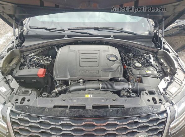 SALYT2EX3PA351350 2023 LAND ROVER RANGE Black Vista del compartimento del motor