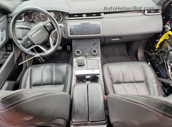 SALYT2EX8MA314080 2021 LAND ROVER RANGE Blue Dashboard view