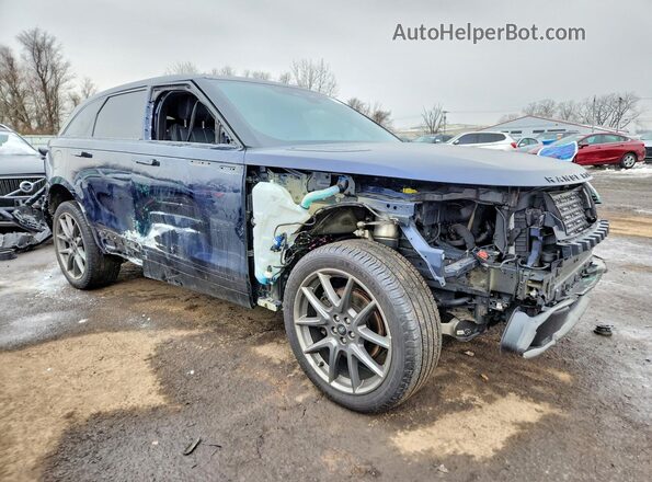 SALYT2EX8MA314080 2021 LAND ROVER RANGE Blue Front right
