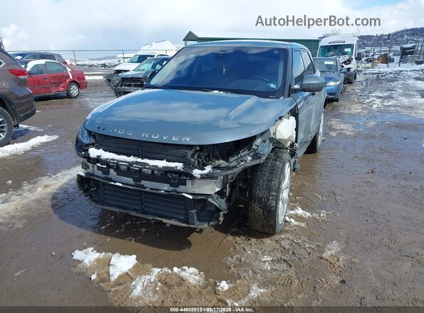 SALZJ2FX3MH126308 2021 LAND ROVER RANGE ROVER EVOQUE Gray წინა მარცხენა ხედი სამი მეოთხედიდან