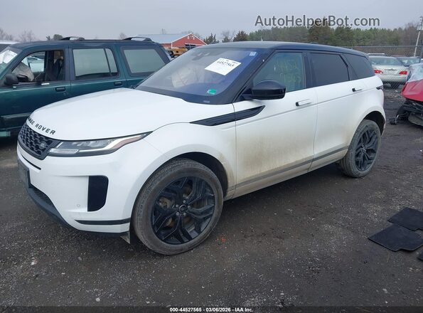 SALZJ2FX4LH057322 2020 LAND ROVER RANGE ROVER EVOQUE White წინა მარცხენა ხედი სამი მეოთხედიდან