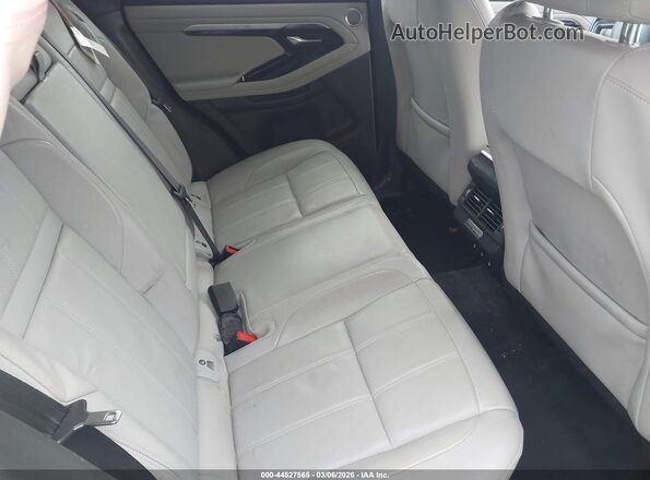 SALZJ2FX4LH057322 2020 LAND ROVER RANGE ROVER EVOQUE White VIN კოდის სტიკერის ხედი