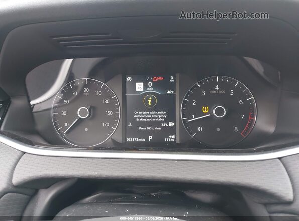 SALZJ2FX4LH071902 2020 LAND ROVER RANGE ROVER EVOQUE Белый 