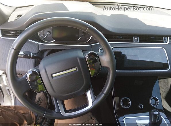 SALZJ2FX6LH077006 2020 LAND ROVER RANGE ROVER EVOQUE White Widok deski rozdzielczej