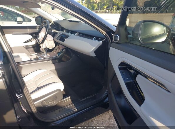 SALZJ2FX6LH090712 2020 LAND ROVER RANGE ROVER EVOQUE Black Front interior view