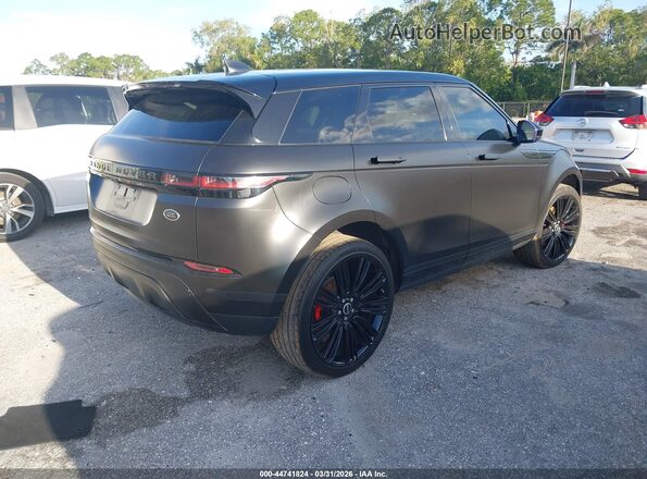 SALZJ2FX6LH090712 2020 LAND ROVER RANGE ROVER EVOQUE Black Rear right