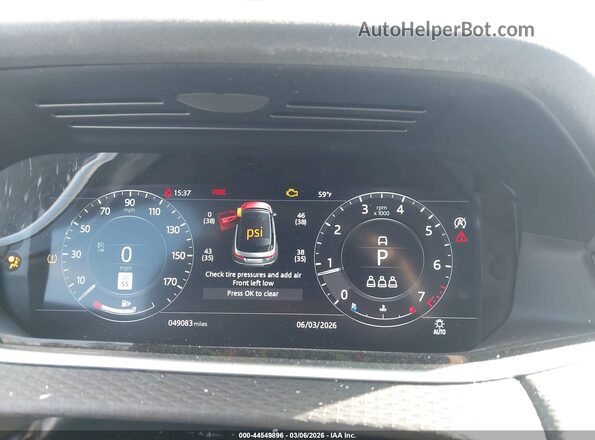 SALZJ2FXXLH041111 2020 LAND ROVER RANGE ROVER EVOQUE Black 