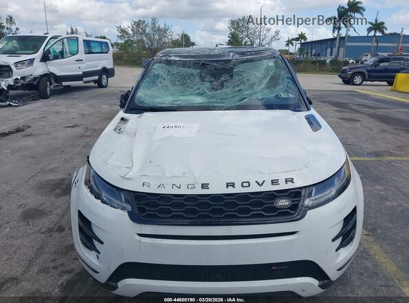 SALZL2FX7PH204250 2023 LAND ROVER RANGE ROVER EVOQUE White Вид панелі приладів