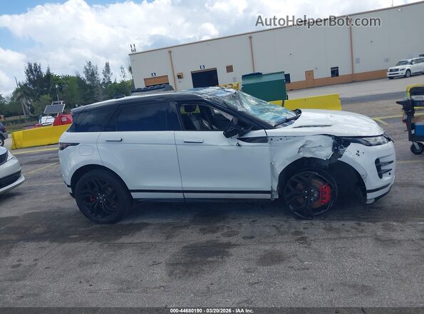 SALZL2FX7PH204250 2023 LAND ROVER RANGE ROVER EVOQUE White Вид щитка приладів