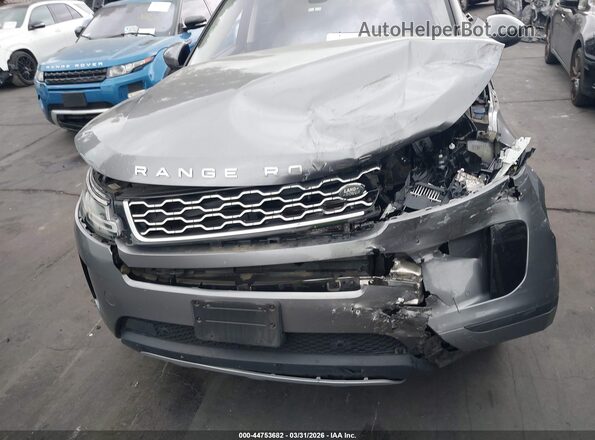 SALZP2FX7LH048175 2020 LAND ROVER RANGE ROVER EVOQUE Gray უკანა სალონის ხედი