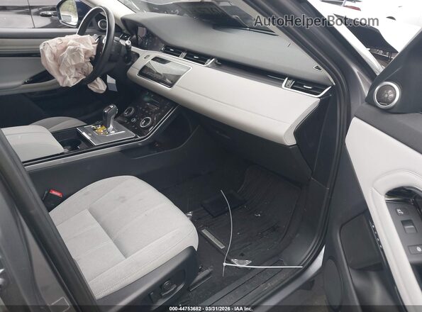 SALZP2FX7LH048175 2020 LAND ROVER RANGE ROVER EVOQUE Gray წინა სალონის ხედი