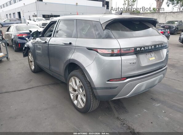 SALZP2FX7LH048175 2020 LAND ROVER RANGE ROVER EVOQUE Gray უკანა მარცხენა
