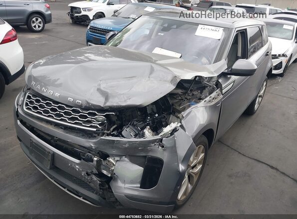 SALZP2FX7LH048175 2020 LAND ROVER RANGE ROVER EVOQUE Gray წინა მარცხენა ხედი სამი მეოთხედიდან