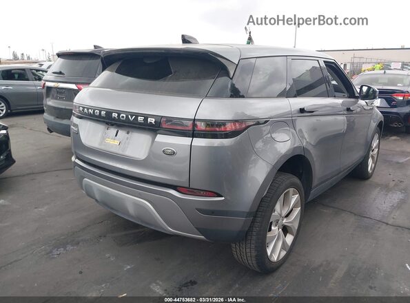 SALZP2FX7LH048175 2020 LAND ROVER RANGE ROVER EVOQUE Gray უკანა მარჯვენა