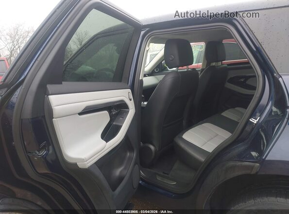 SALZT2FX1MH136412 2021 LAND ROVER RANGE ROVER EVOQUE Dark Blue Widok wnętrza 360 stopni