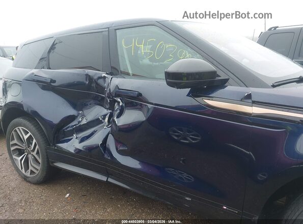 SALZT2FX1MH136412 2021 LAND ROVER RANGE ROVER EVOQUE Dark Blue Widok deski rozdzielczej