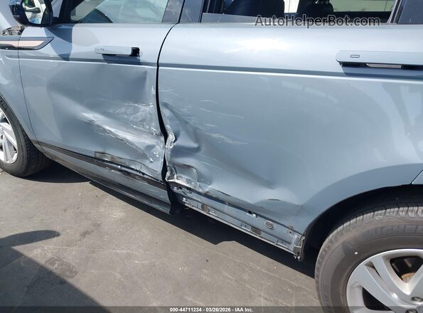 SALZT2FX7NH173420 2022 LAND ROVER RANGE ROVER EVOQUE Серый Вид спереди