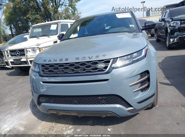 SALZT2FX7NH173420 2022 LAND ROVER RANGE ROVER EVOQUE Серый Вид щитка приборов