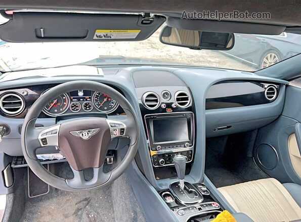 SCBGT3ZA8GC051549 2016 BENTLEY OTHER Синий Вид задних сидений
