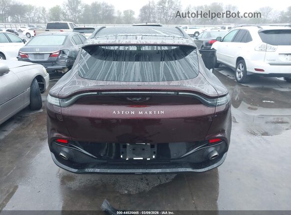 SCFVUJAW4MTV02714 2021 ASTON MARTIN DBX Burgundy 