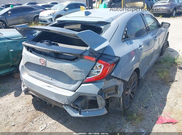 SHHFK7G45MU207169 2021 HONDA CIVIC Gray Rear right