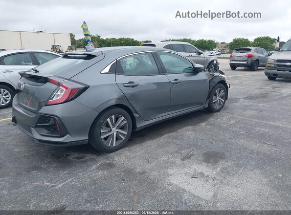 SHHFK7H36MU405703 2021 HONDA CIVIC Gray Задня права чверть