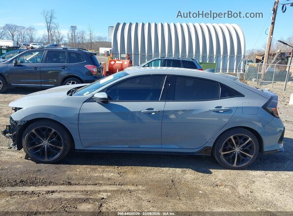 SHHFK7H40MU408346 2021 HONDA CIVIC Gray 