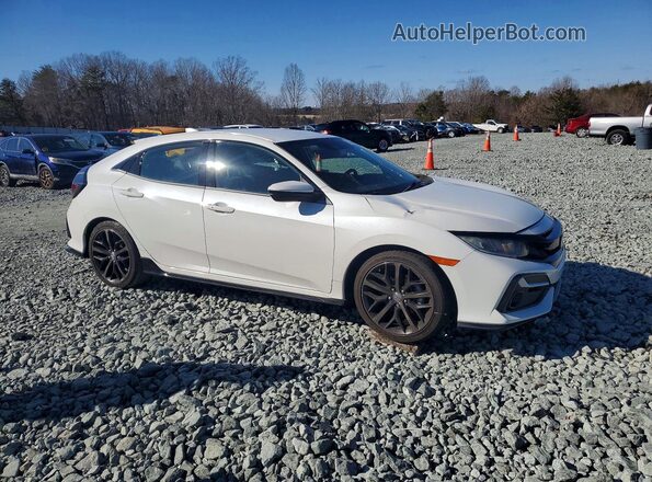 SHHFK7H41LU212849 2020 HONDA CIVIC White Delantero derecho